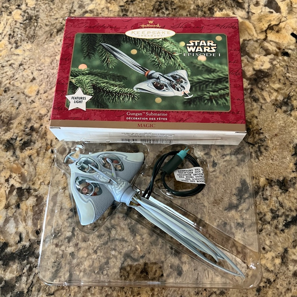 Star Wars Episode I Gungan Submarine Ornament